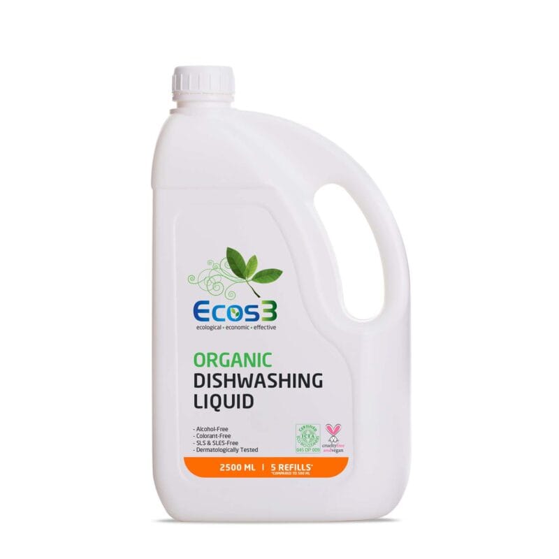 Ecos3 Líquido Orgánico para Lavado Manual de vajillas 25L